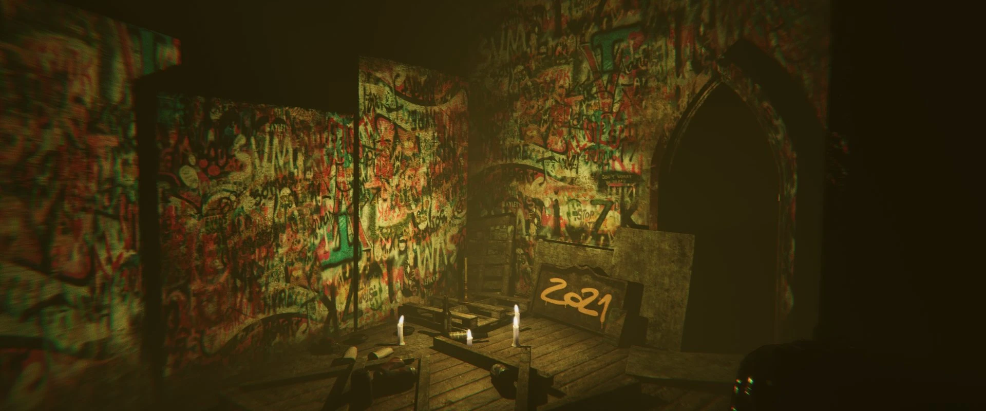 Dim doorway
